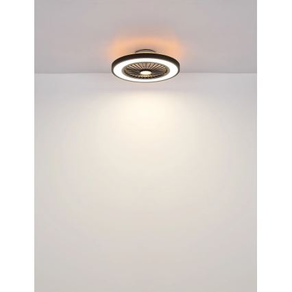 Globo - LED reguliuojamas lubų ventiliatorius LED/45W/230V 3000-6500K + nuotolinis valdymas