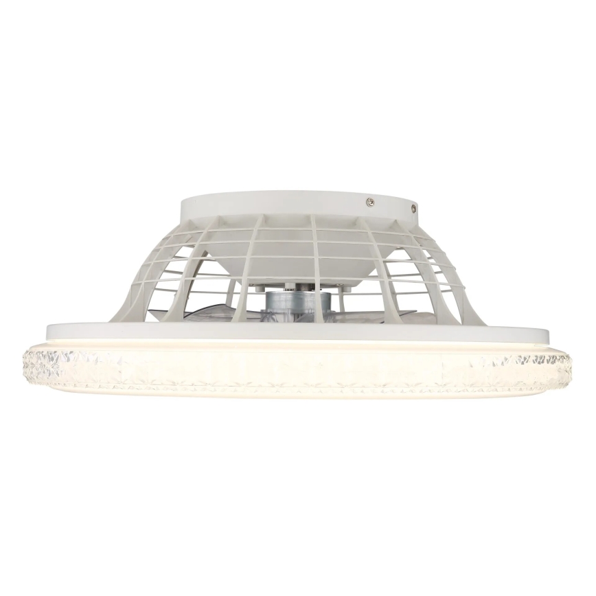 Globo - LED Reguliuojamas lubinis ventiliatorius LED/40W/230V 3000-6500K + nuotolinio valdymo pultas