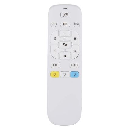 Globo - LED dimeriuojamas lubinis ventiliatorius LED/32W/230V 2700-6500K + nuotolinio valdymo pultas