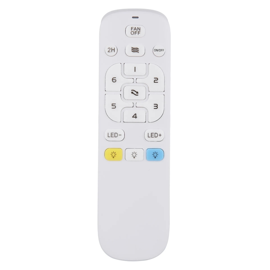Globo - LED Reguliuojamas lubinis ventiliatorius LED/32W/230V 2700-6500K + nuotolinio valdymo pultas