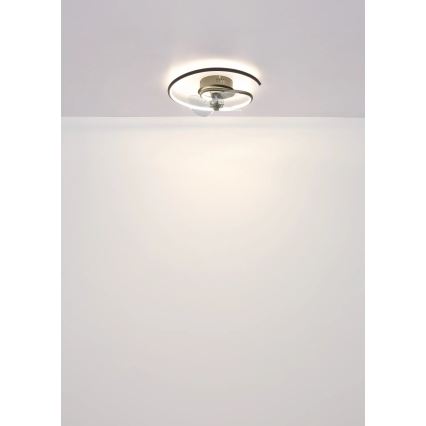 Globo - LED Reguliuojamas lubinis ventiliatorius LED/30W/230V 2700-6500K + nuotolinio valdymo pultas