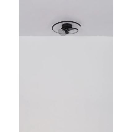 Globo - LED Reguliuojamas lubinis ventiliatorius LED/30W/230V 2700-6500K + nuotolinio valdymo pultas