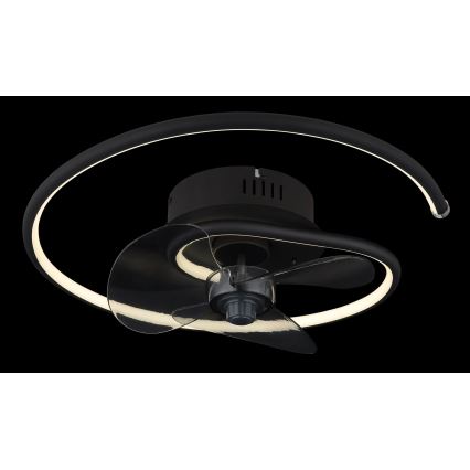 Globo - LED Reguliuojamas lubinis ventiliatorius LED/30W/230V 2700-6500K + nuotolinio valdymo pultas