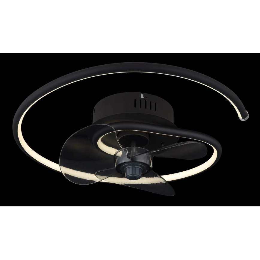 Globo - LED Reguliuojamas lubinis ventiliatorius LED/30W/230V 2700-6500K + nuotolinio valdymo pultas