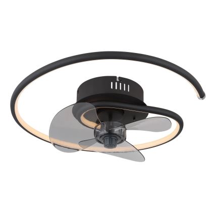 Globo - LED Reguliuojamas lubinis ventiliatorius LED/30W/230V 2700-6500K + nuotolinio valdymo pultas