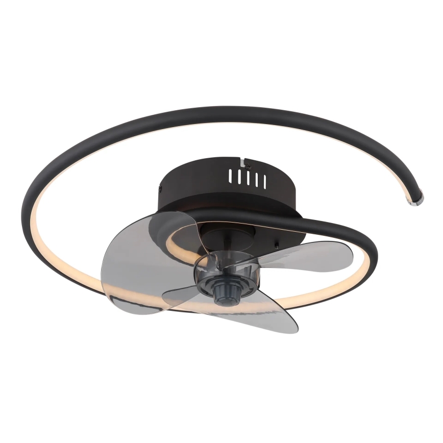 Globo - LED Reguliuojamas lubinis ventiliatorius LED/30W/230V 2700-6500K + nuotolinio valdymo pultas