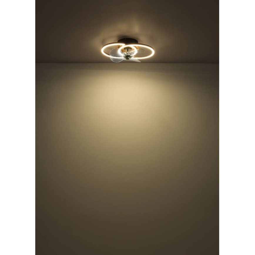 Globo - LED reguliuojamas lubų ventiliatorius LED/24W/230V 2700-6500K + nuotolinis valdymas