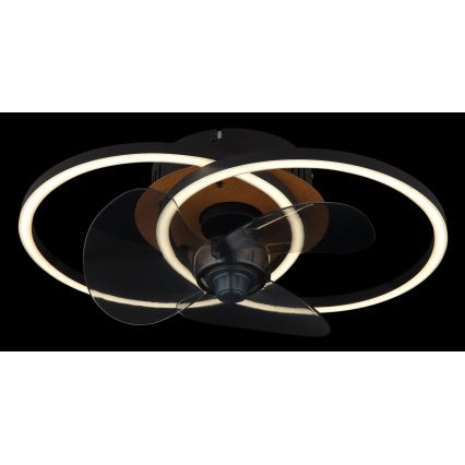 Globo - LED reguliuojamas lubų ventiliatorius LED/24W/230V 2700-6500K + nuotolinis valdymas