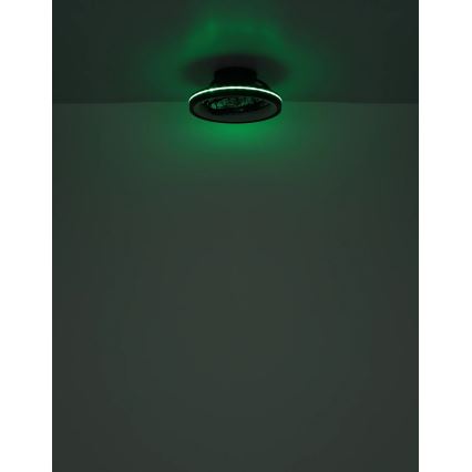 Globo - LED RGB Pritemdomas lubinis ventiliatorius LED/40W/230V 2700-6500K + nuotolinio valdymo pultas