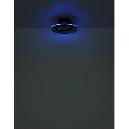 Globo - LED RGB Pritemdomas lubinis ventiliatorius LED/40W/230V 2700-6500K + nuotolinio valdymo pultas