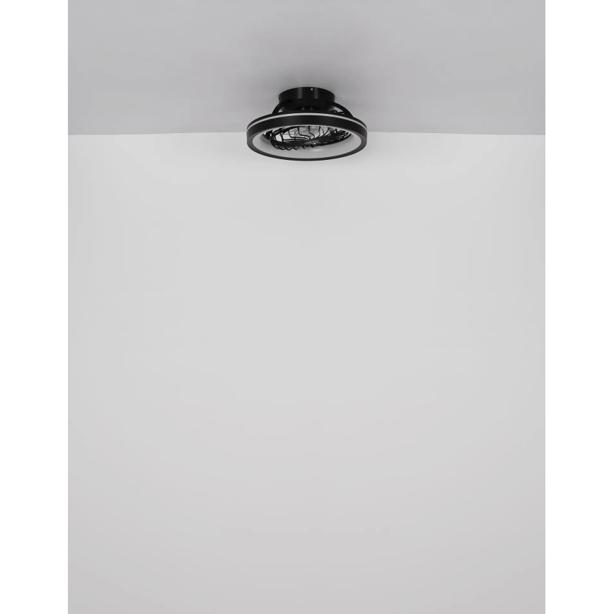 Globo - LED RGB Pritemdomas lubinis ventiliatorius LED/40W/230V 2700-6500K + nuotolinio valdymo pultas