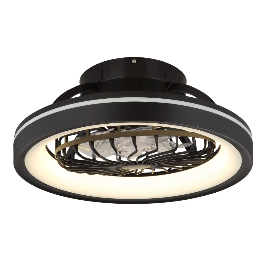 Globo - LED RGB Pritemdomas lubinis ventiliatorius LED/40W/230V 2700-6500K + nuotolinio valdymo pultas