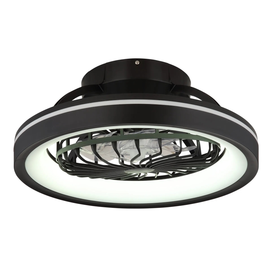Globo - LED RGB Pritemdomas lubinis ventiliatorius LED/40W/230V 2700-6500K + nuotolinio valdymo pultas