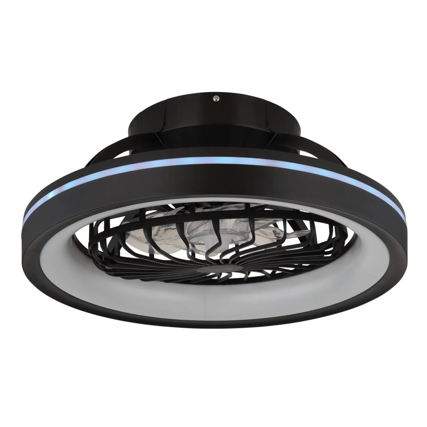 Globo - LED RGB Pritemdomas lubinis ventiliatorius LED/40W/230V 2700-6500K + nuotolinio valdymo pultas
