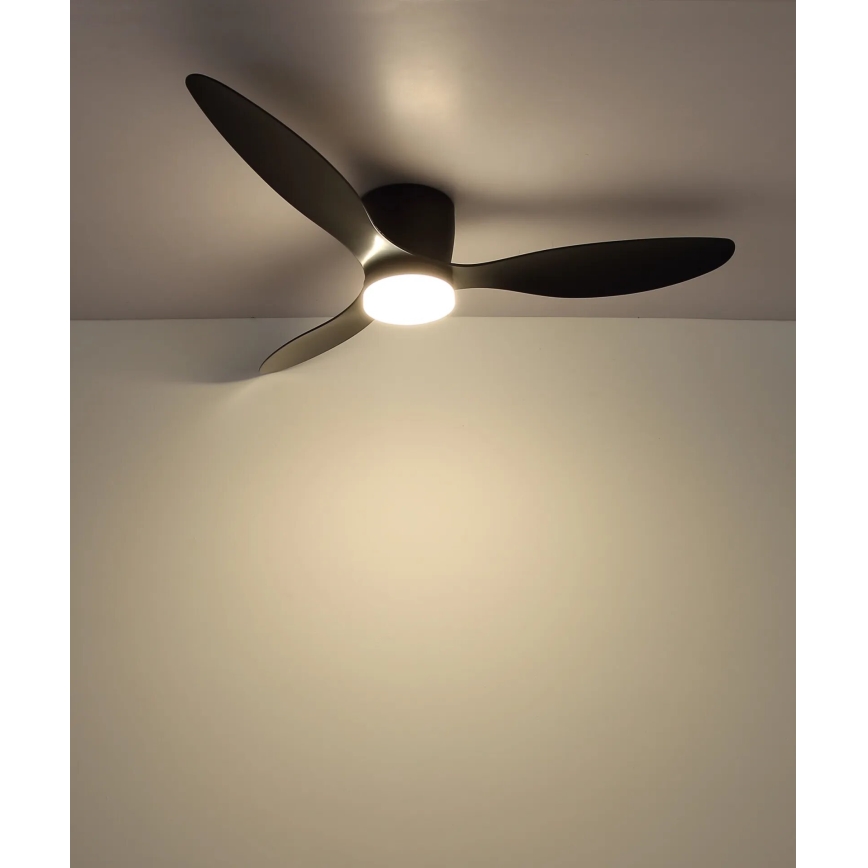 Globo - LED reguliuojamas lubų ventiliatorius LED/20W/230V 3000-6500K + nuotolinio valdymo pultas