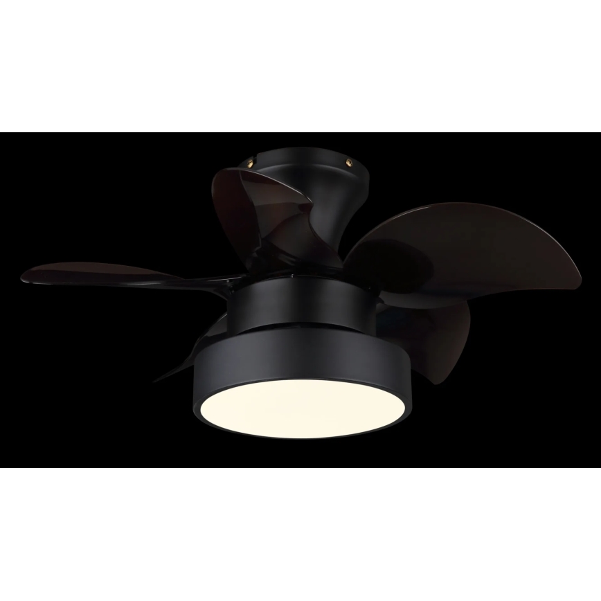 Globo - LED dimeriuojamas stropinis ventiliatorius LED/22W/230V 3000/4500/6000K rudas + nuotolinis valdymas