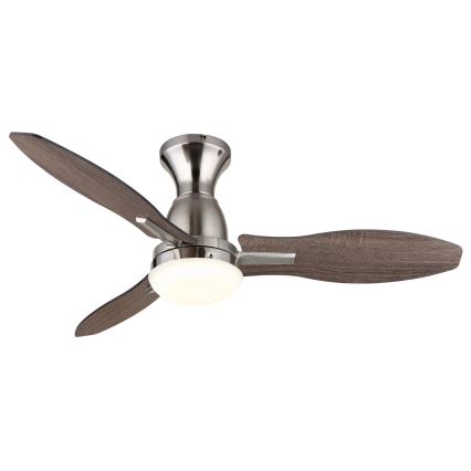 Globo - LED Reguliuojamas lubinis ventiliatorius LED/22W/230V 3000/4500/6000K + nuotolinio valdymo pultas