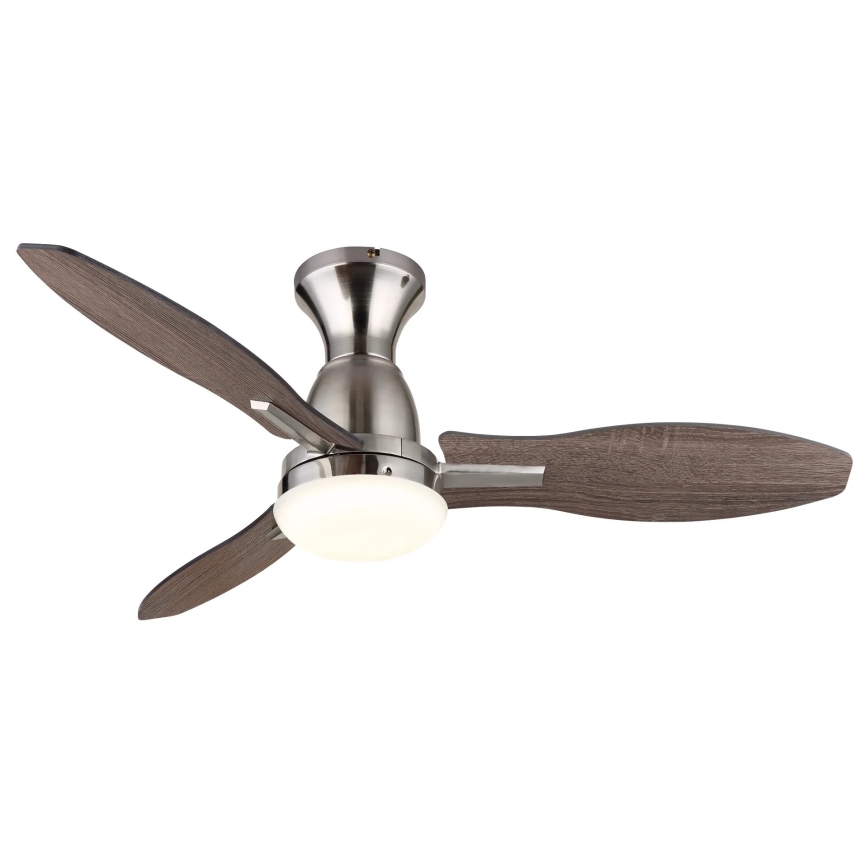 Globo - LED Reguliuojamas lubinis ventiliatorius LED/22W/230V 3000/4500/6000K + nuotolinio valdymo pultas