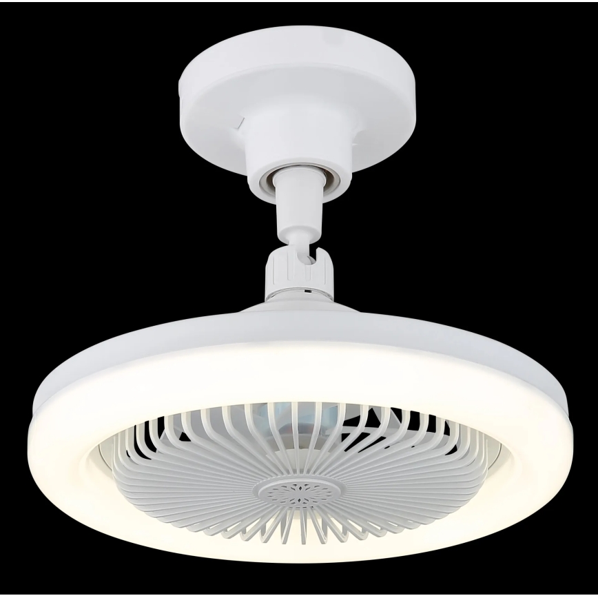 Globo - LED reguliuojamas lubinis ventiliatorius LED/20W/230V 3000-6500K balta + nuotolinis valdymas