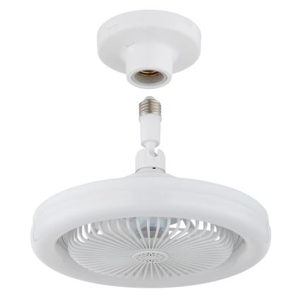 Globo - LED reguliuojamas lubinis ventiliatorius LED/20W/230V 3000-6500K balta + nuotolinis valdymas