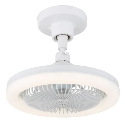 Globo - LED reguliuojamas lubinis ventiliatorius LED/20W/230V 3000-6500K balta + nuotolinis valdymas