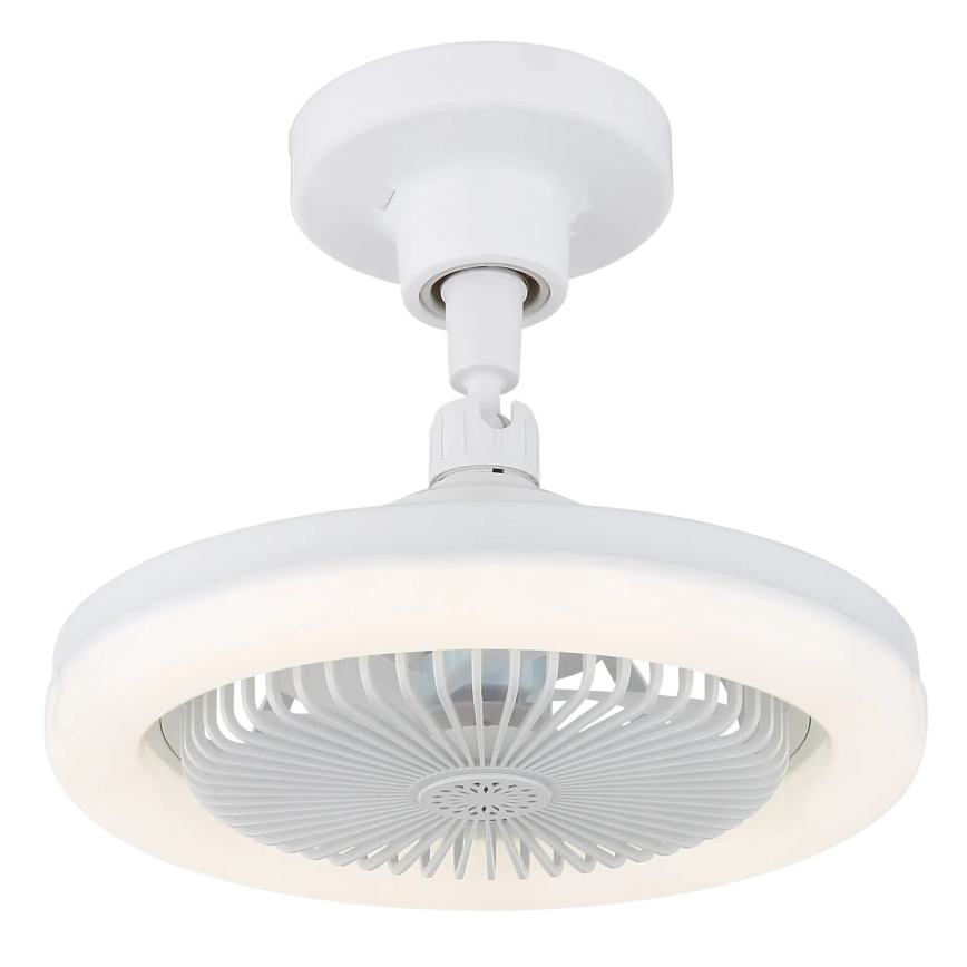 Globo - LED reguliuojamas lubinis ventiliatorius LED/20W/230V 3000-6500K balta + nuotolinis valdymas