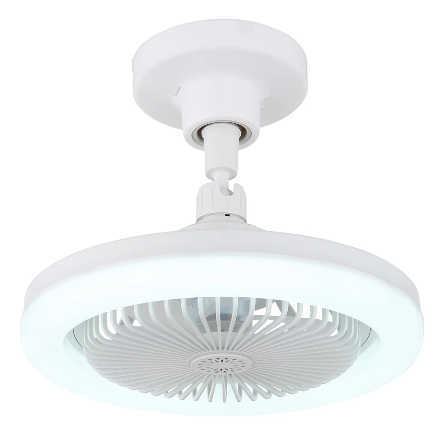 Globo - LED reguliuojamas lubinis ventiliatorius LED/20W/230V 3000-6500K balta + nuotolinis valdymas