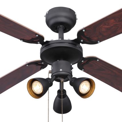 Globo - Lubinis ventiliatorius 3xGU10/50W/230V