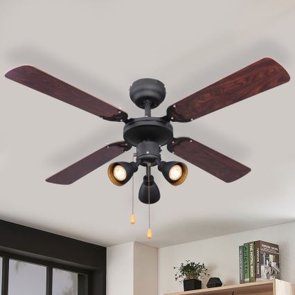 Globo - Lubinis ventiliatorius 3xGU10/50W/230V