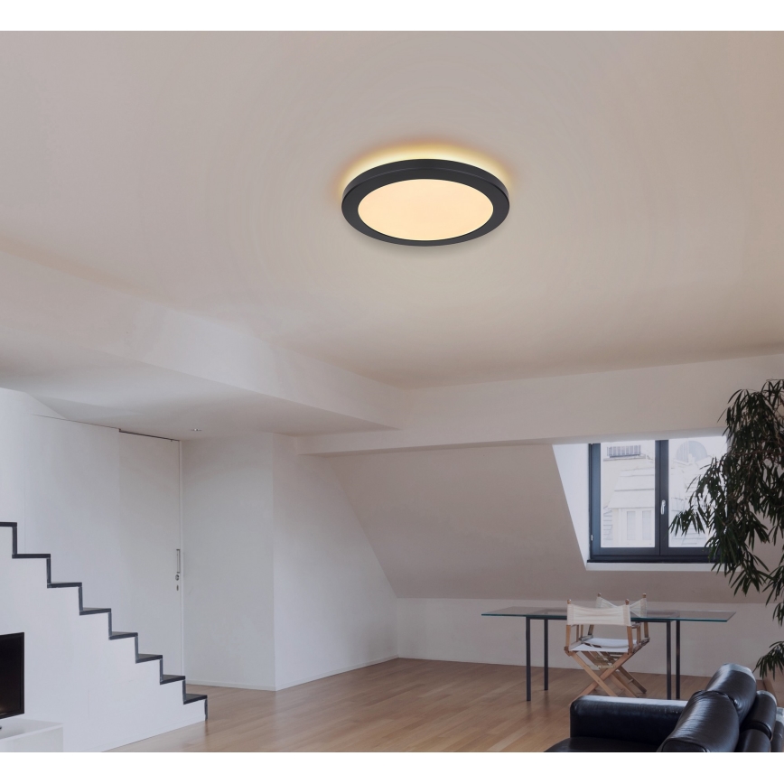 Globo - LED lubinis šviestuvas LED/24W/230V 3000/4000/6500K juoda