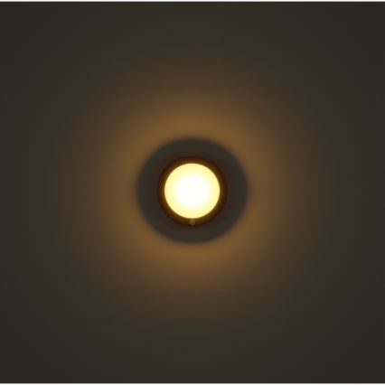 Globo - LED įkraunamas jutiklinis sieninis šviestuvas LED/1,2W/3,7V skersmuo 15 cm 1800 mAh juodas