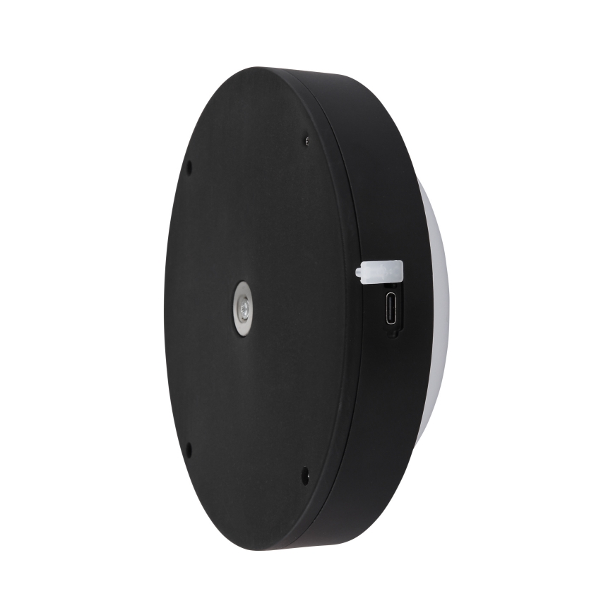 Globo - LED įkraunamas jutiklinis sieninis šviestuvas LED/1,2W/3,7V skersmuo 15 cm 1800 mAh juodas