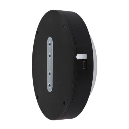 Globo - LED įkraunamas jutiklinis sieninis šviestuvas LED/1,2W/3,7V skersmuo 15 cm 1800 mAh juodas