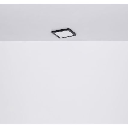Globo 12380-18B – LED Lubinis šviestuvas LASSE LED/18W/230V 3000/4000/6500K juodas