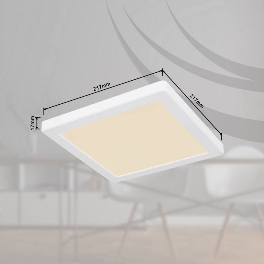 Globo – LED Lubinis šviestuvas LED/18W/230V 3000/4000/6500K baltas