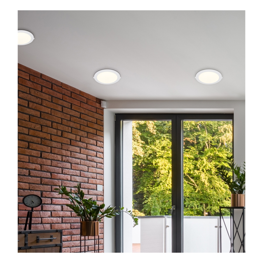 Globo - LED įleidžiamas lubinis šviestuvas LED/18W/230V 4000K diametras 22,4 cm