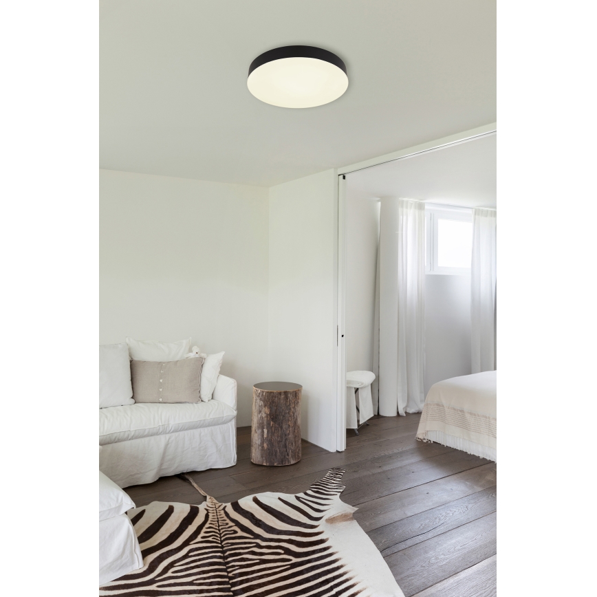 Globo - LED lubinis šviestuvas LED/24W/230V 3000K/4000K/6500K diametras 30 cm juoda