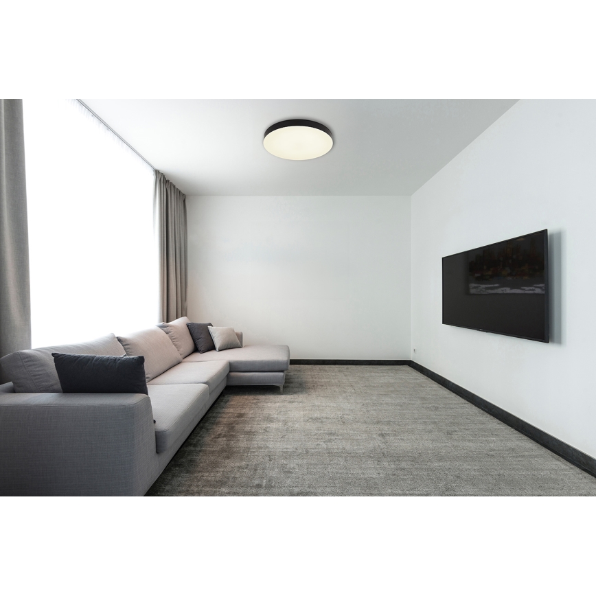 Globo - LED lubinis šviestuvas LED/36W/230V 3000K/4000K/6500K diametras 40 cm juoda