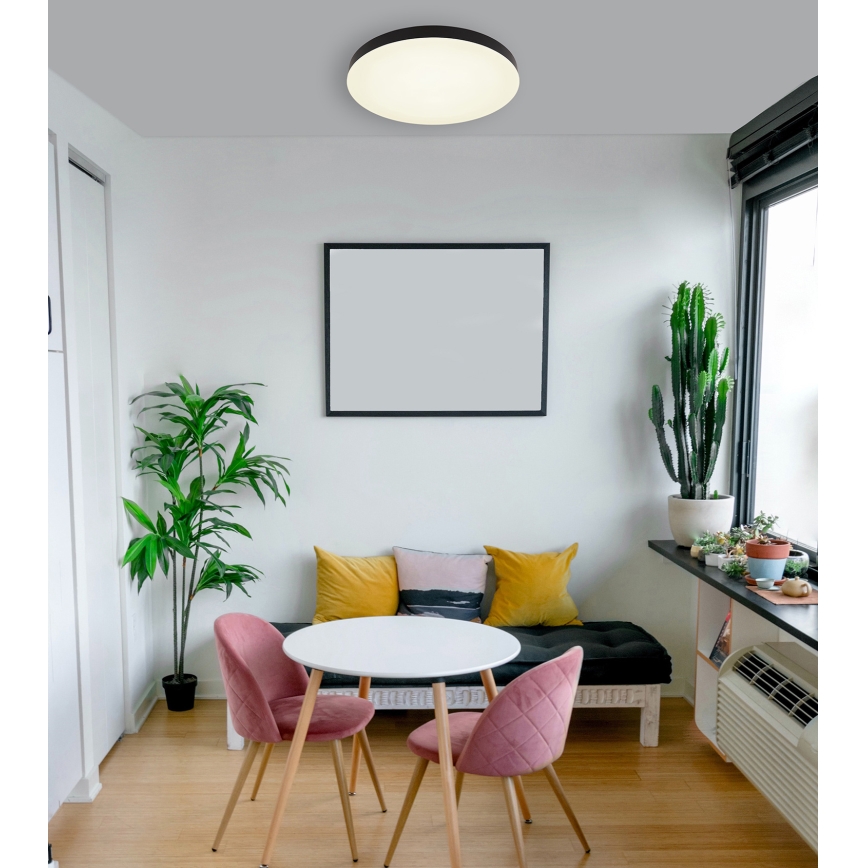 Globo - LED lubinis šviestuvas LED/50W/230V 3000K/4000K/6500K diametras 50 cm juoda