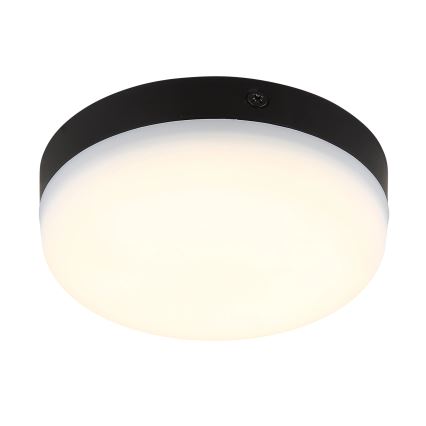 Globo - LED lubinis šviestuvas LED/8W/230V 4000K diametras 12 cm juoda