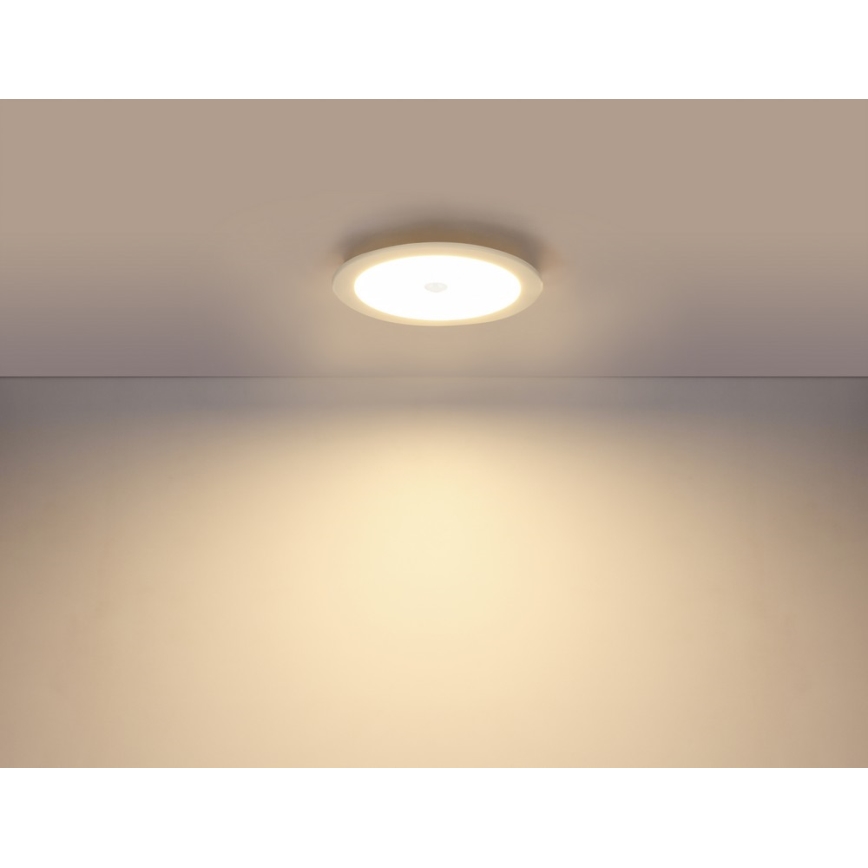 Globo 12392-18S - įleidžiamas vonios lubinis LED šviestuvas su jutikliu POLLY 1xLED/18W