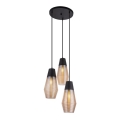 Globo 15043-3 - Sietynas, kabinamas ant virvės WAYNE 3xE27/60W/230V