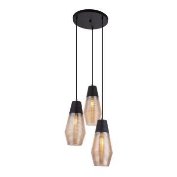 Globo 15043-3 - Sietynas, kabinamas ant virvės WAYNE 3xE27/60W/230V