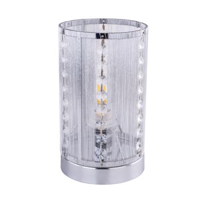 Globo - Krištolinė stalo lempa 1xE14/40W/230V