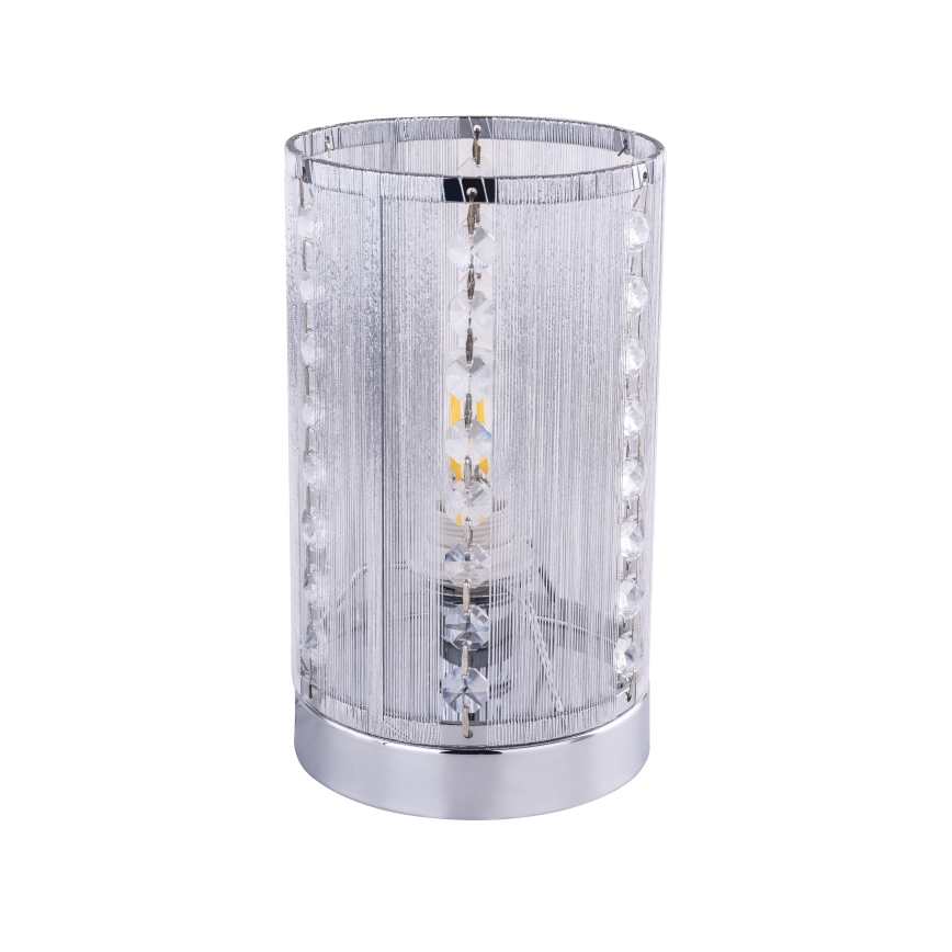 Globo - Krištolinė stalo lempa 1xE14/40W/230V