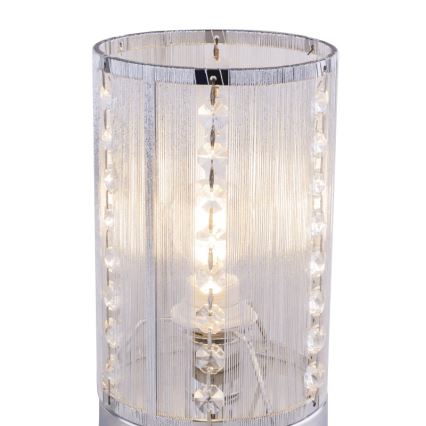 Globo - Krištolinė stalo lempa 1xE14/40W/230V