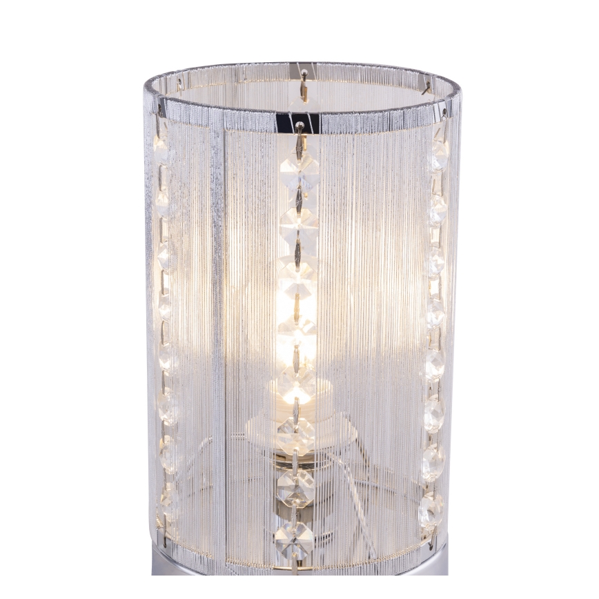 Globo - Krištolinė stalo lempa 1xE14/40W/230V