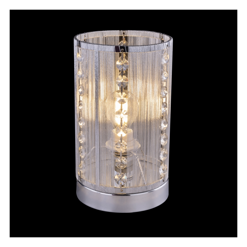 Globo - Krištolinė stalo lempa 1xE14/40W/230V