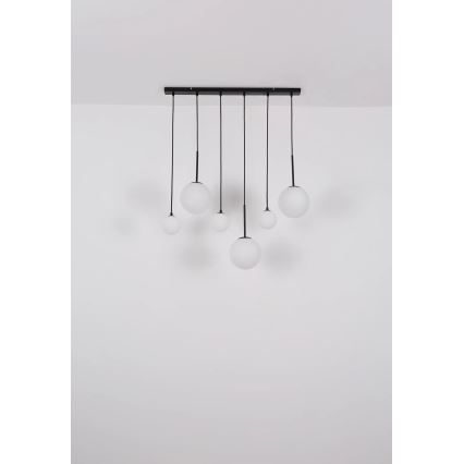 Globo - Pakabinamas sietynas 3xE27/9W/230V + 3xG9/5W
