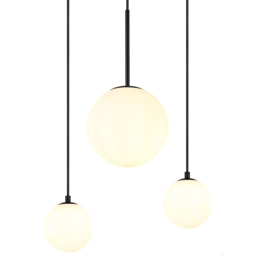 Globo - Pakabinamas sietynas 3xE27/9W/230V + 3xG9/5W